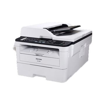 图片 理光/RICOH M 340F A4黑白激光打印机 复印机 多功能一体机一年保修